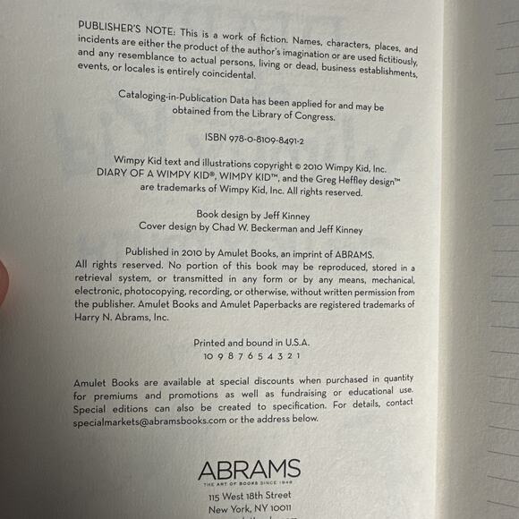 The Ugly Truth (Diary of a Wimpy Kid, Book 5) - Hardcover - VERY GOOD - Picture 7 of 7